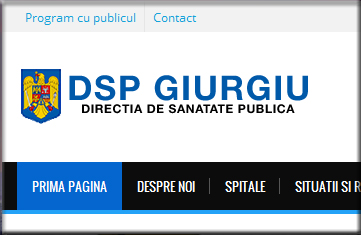 Logo Direcția de Sănătate Publică Giurgiu
